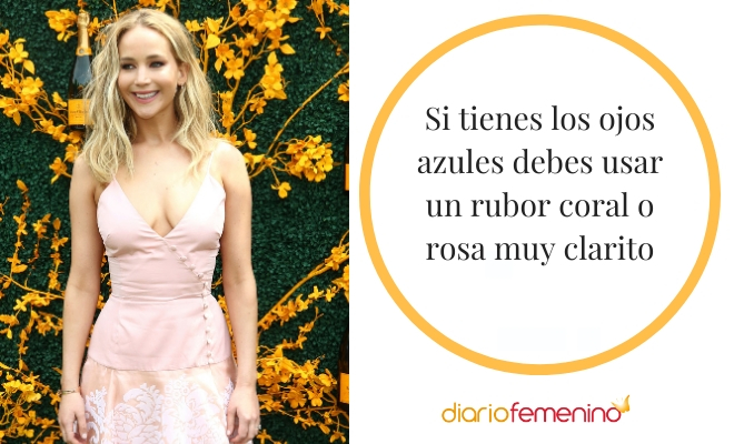 El colorete más indicado para lucir si tienes los ojos azules